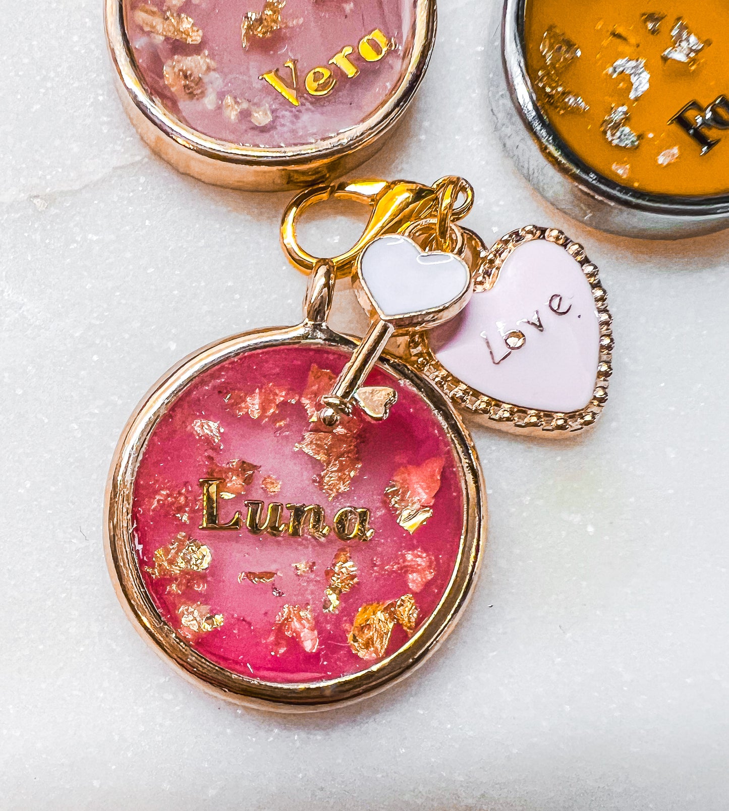 Personalized Pet Tag Charms